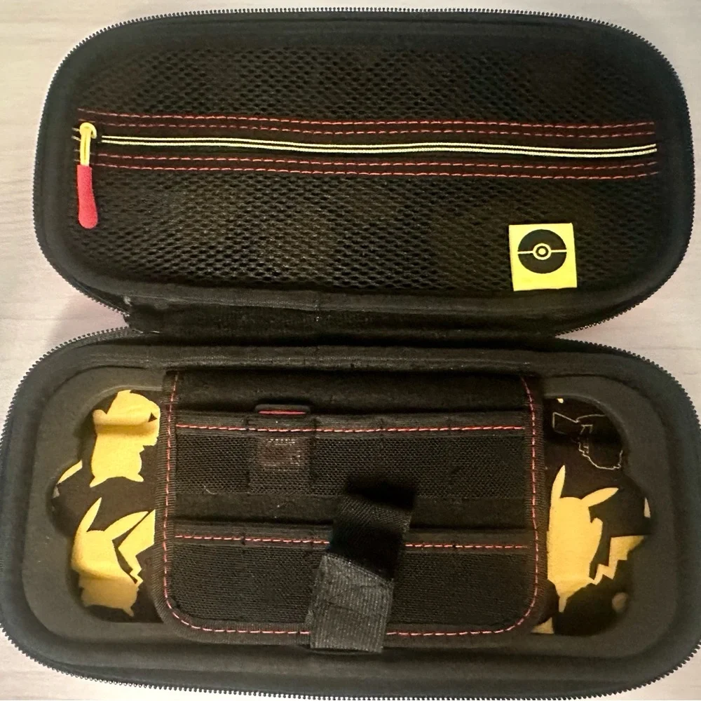 Pikachu Red and Yellow Plush Carry Case